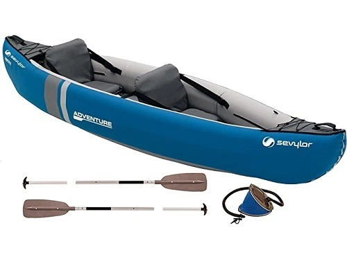 Kayak de mar hinchable para dos personas