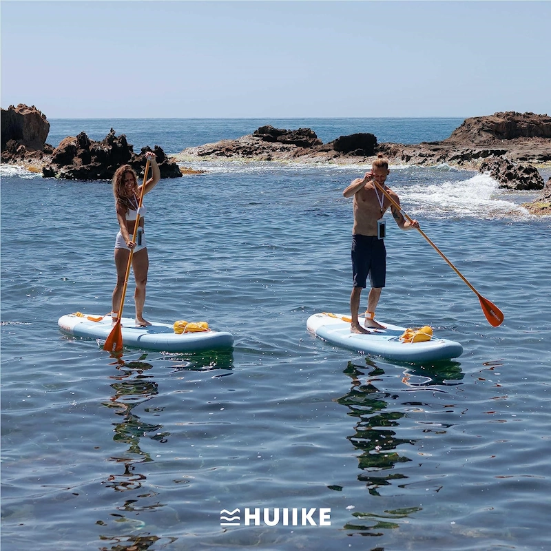 Paddle surf hinchable convertible en kayak