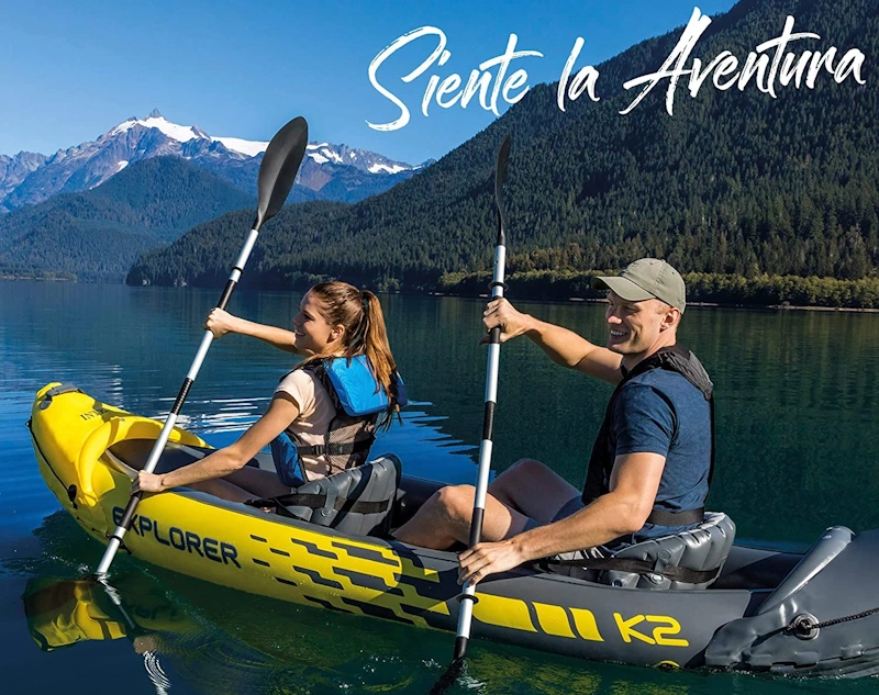 Kayak-hinchable-explorer Kayak hinchable para dos personas Explorer